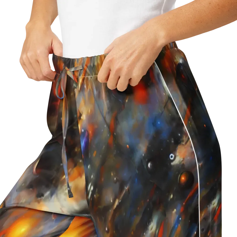 Brushstroke Blaze on Women's Pajama Pants — Product details