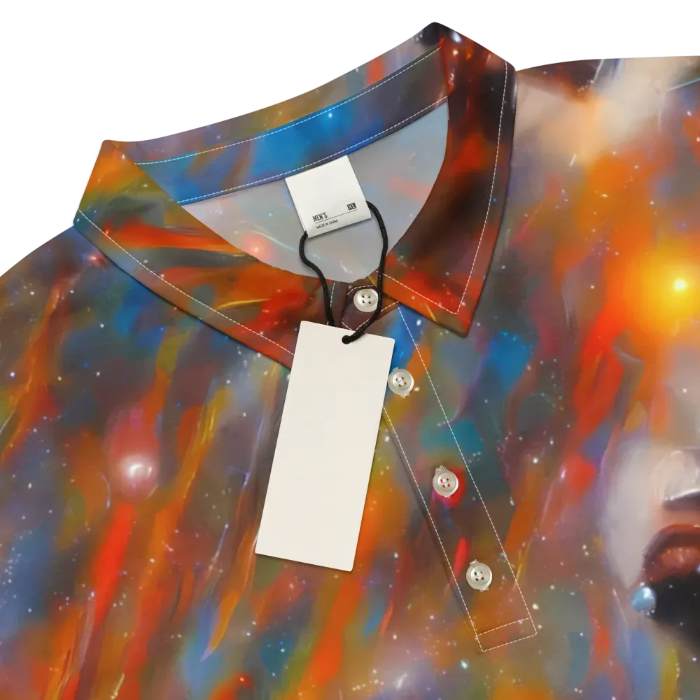 Painterly Void on Men's Slim Fit Polo Shirt — Product details
