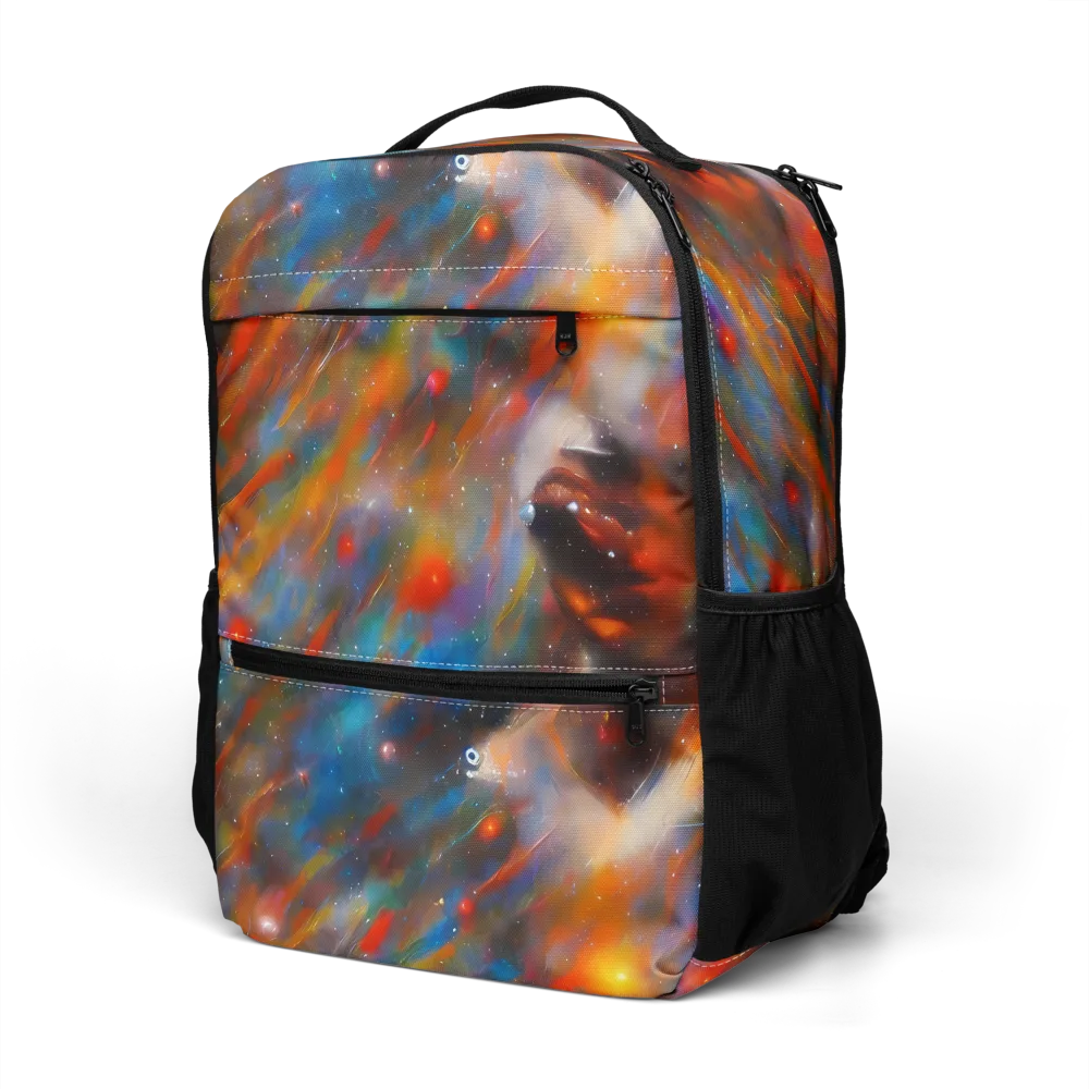 Painterly Void on Utility Backpack — Left Front