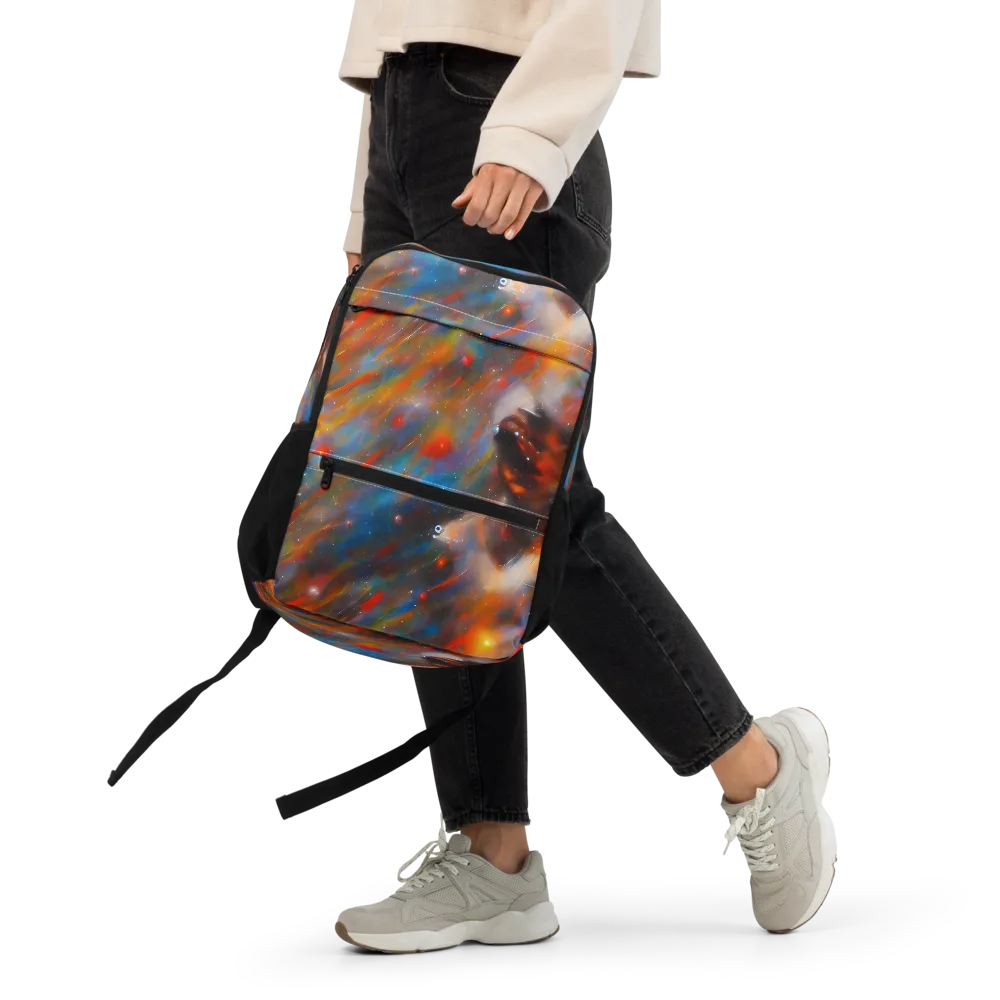 Painterly Void on Utility Backpack — Front