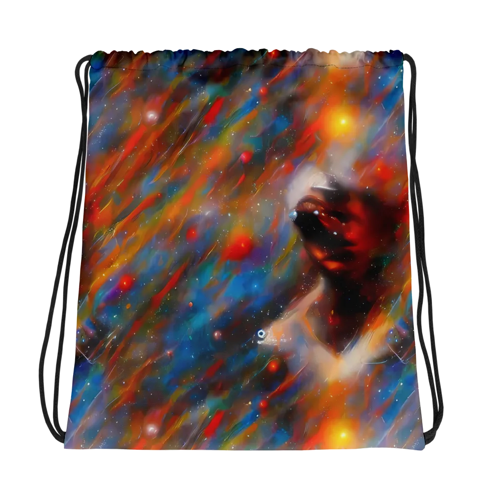 Painterly Void on Drawstring Bag — Photo