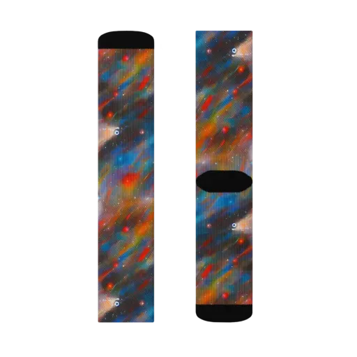 Painterly Void on a Socks