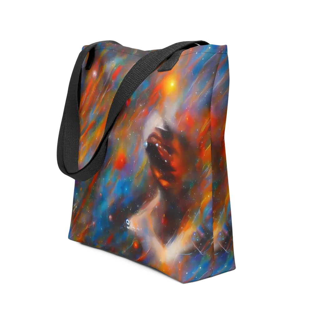 Painterly Void on Tote Bag — Front