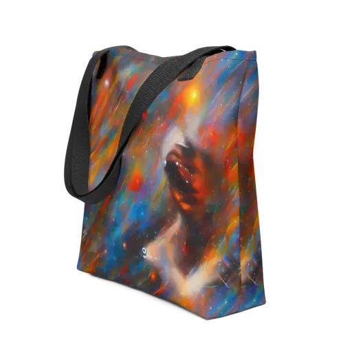 Painterly Void on a Tote Bag