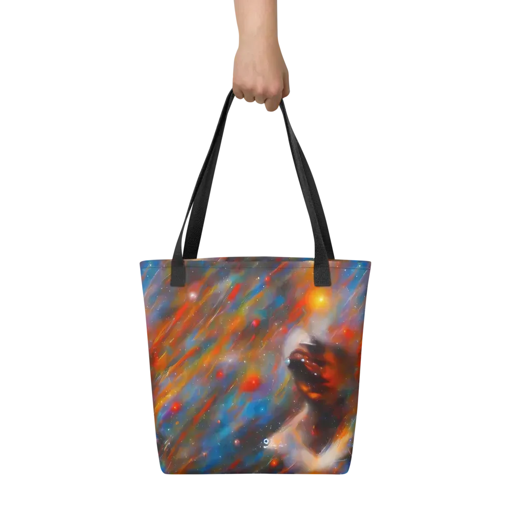 Painterly Void on Tote Bag — Front