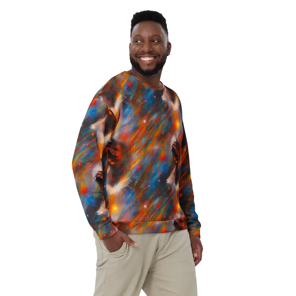 Painterly Void on Sweatshirt — Front