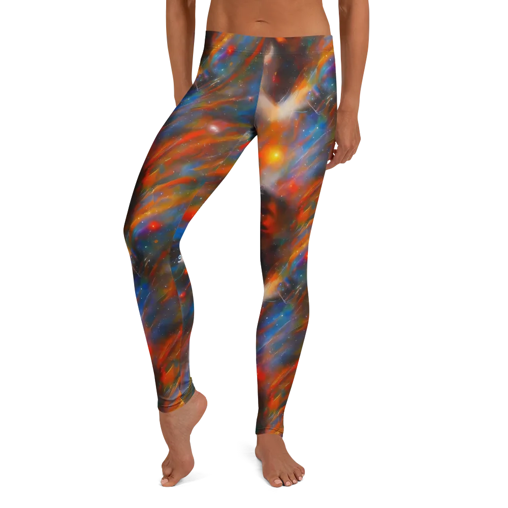 Painterly Void on Leggings — Front