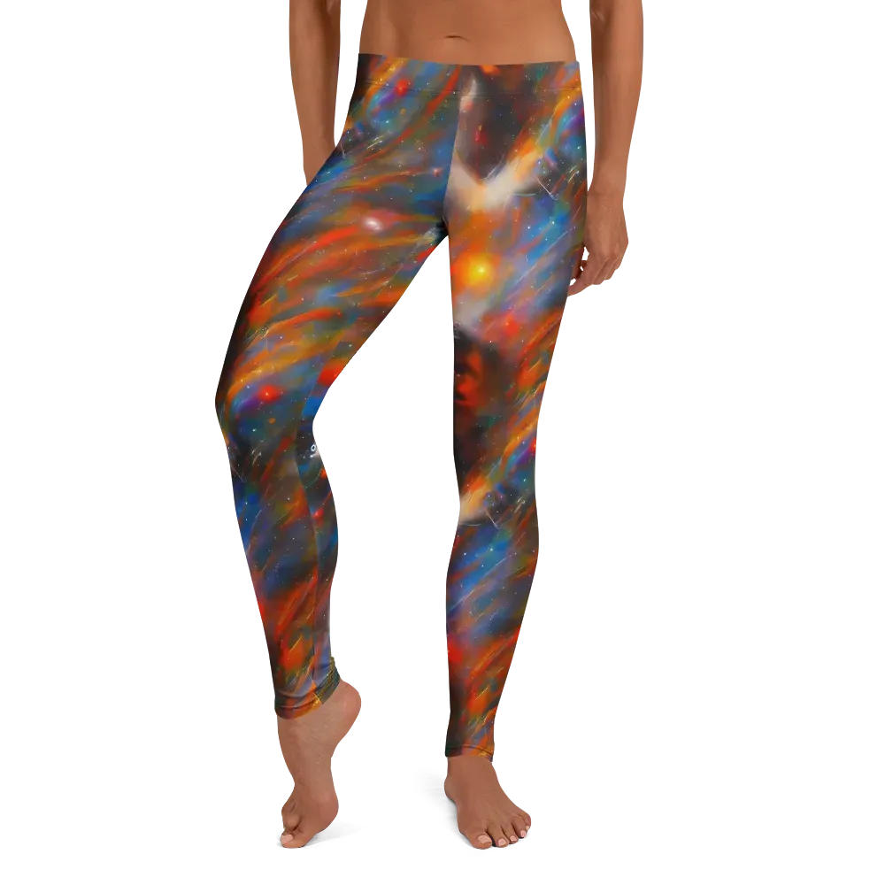 Painterly Void on Leggings — Front