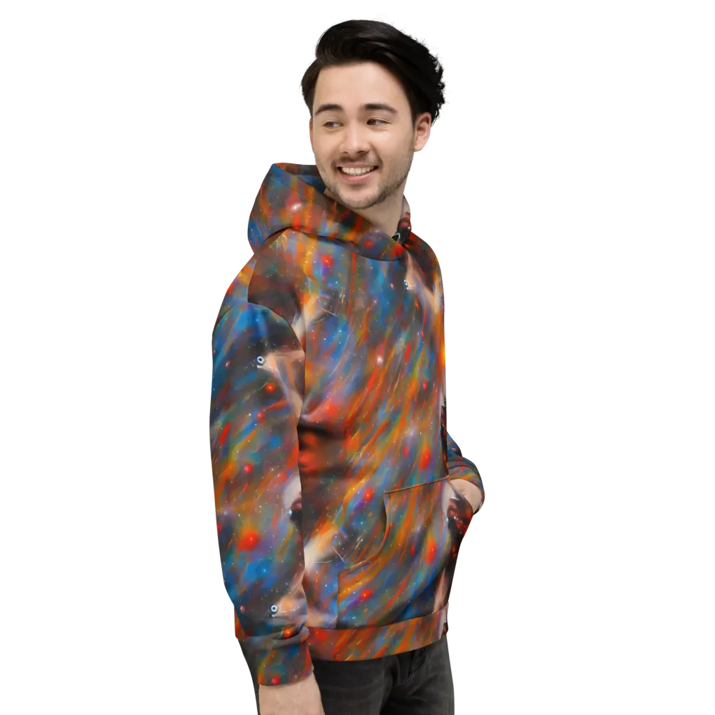 Painterly Void on Hoodie — Right