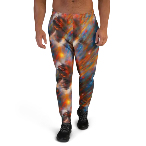 Painterly Void on a Men's Joggers