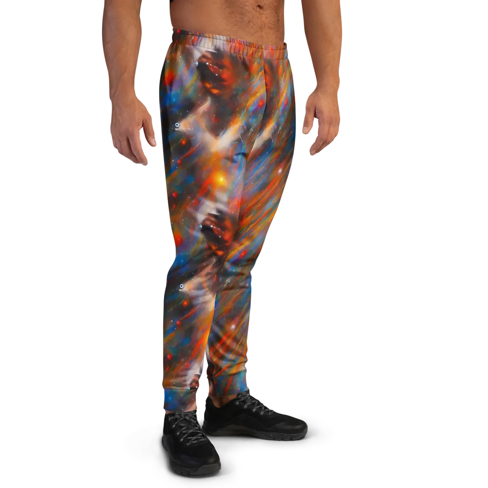 Painterly Void on Men's Joggers — Right