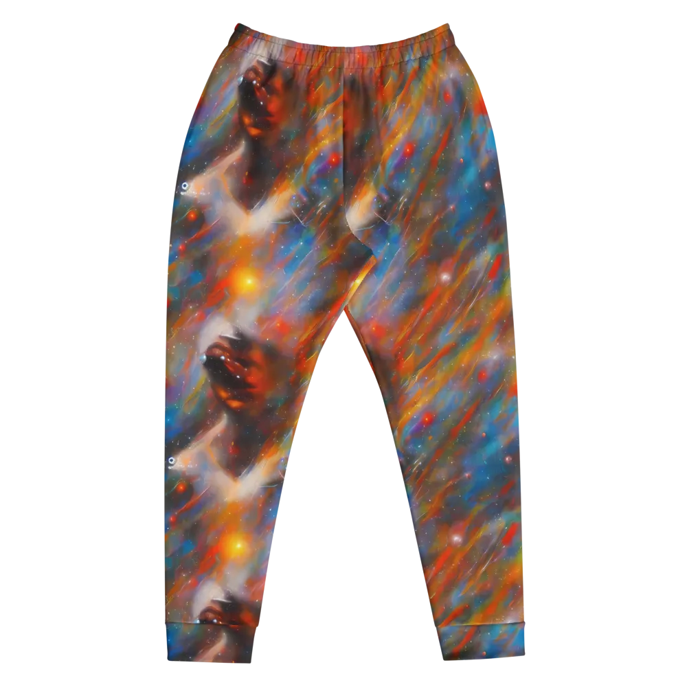 Painterly Void on Men's Joggers — Front