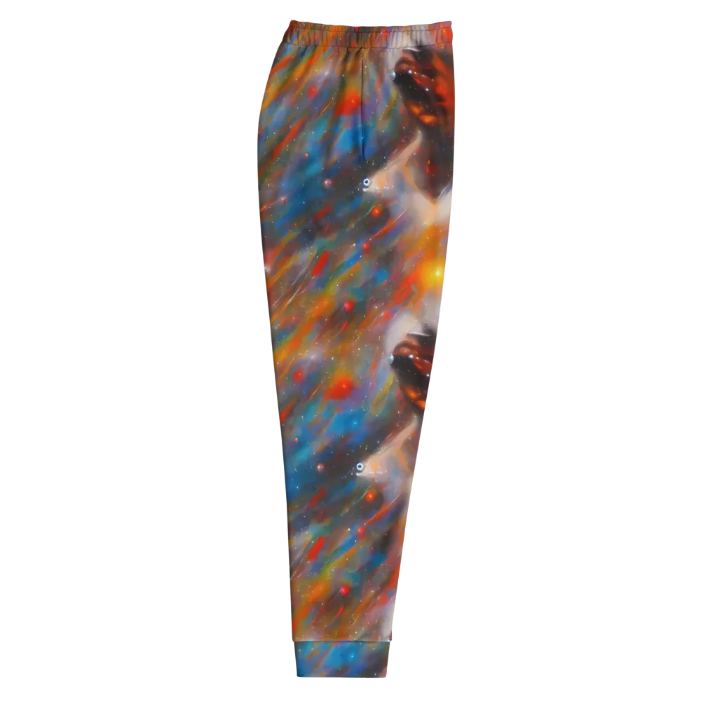 Painterly Void on Men's Joggers — Right