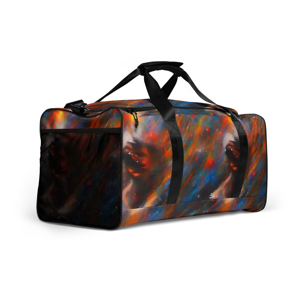 Painterly Void on Duffle Bag — Right Front