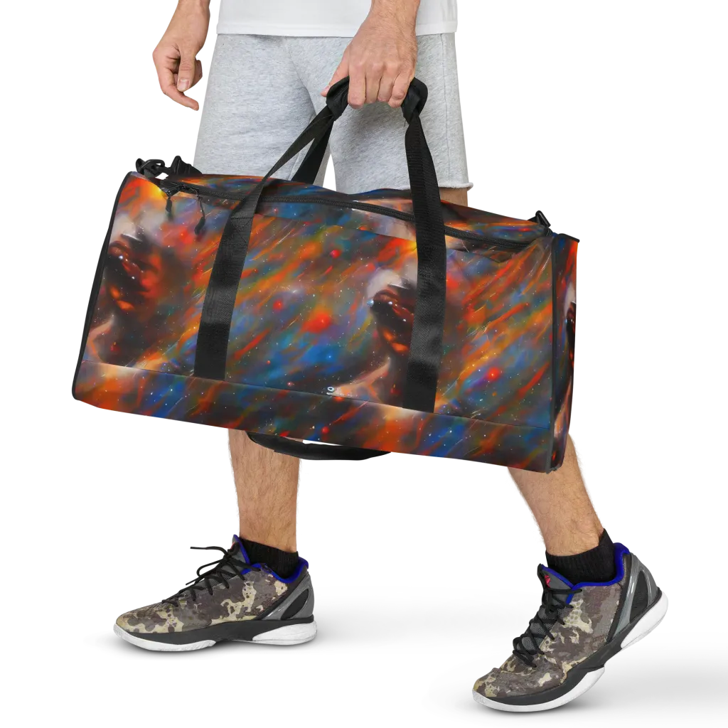 Painterly Void on Duffle Bag — Front