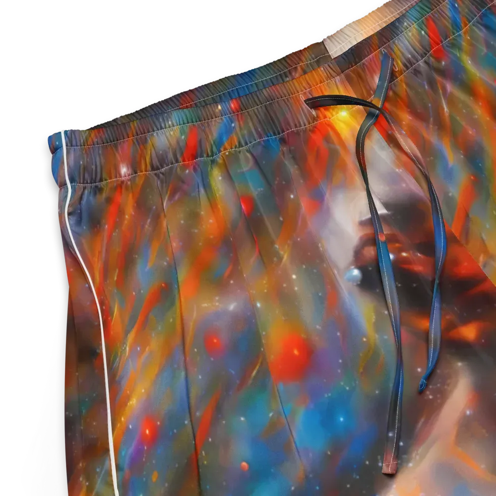 Painterly Void on Women's Pajama Shorts — Product details