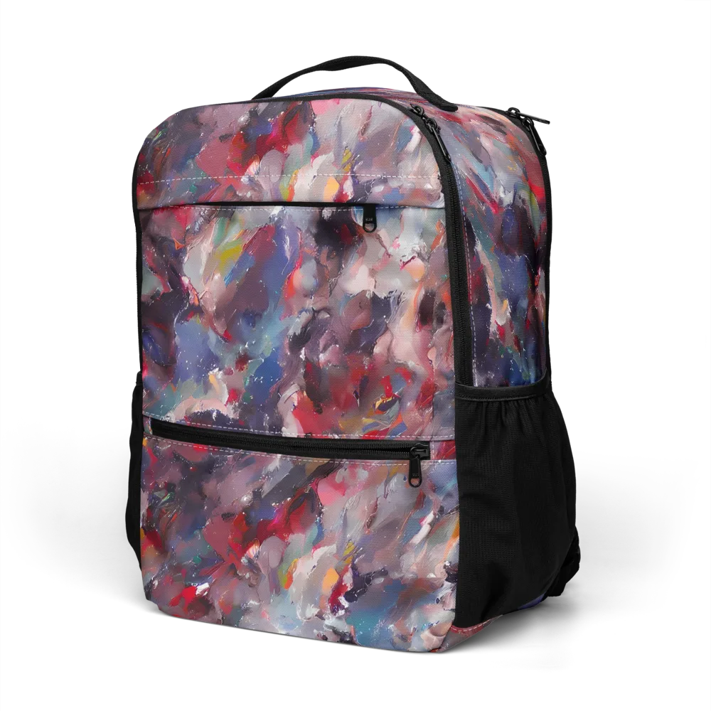 Passionate Brush on Utility Backpack — Left Front