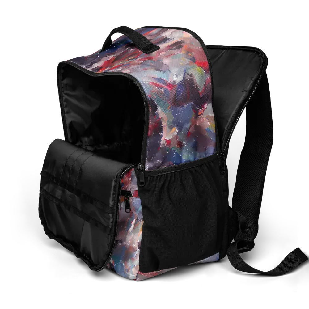 Passionate Brush on Utility Backpack — Product details 2