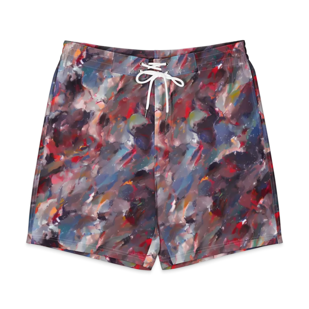 Passionate Brush on Men's Board Shorts — Front