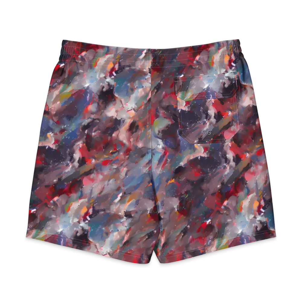 Passionate Brush on Men's Board Shorts — Back