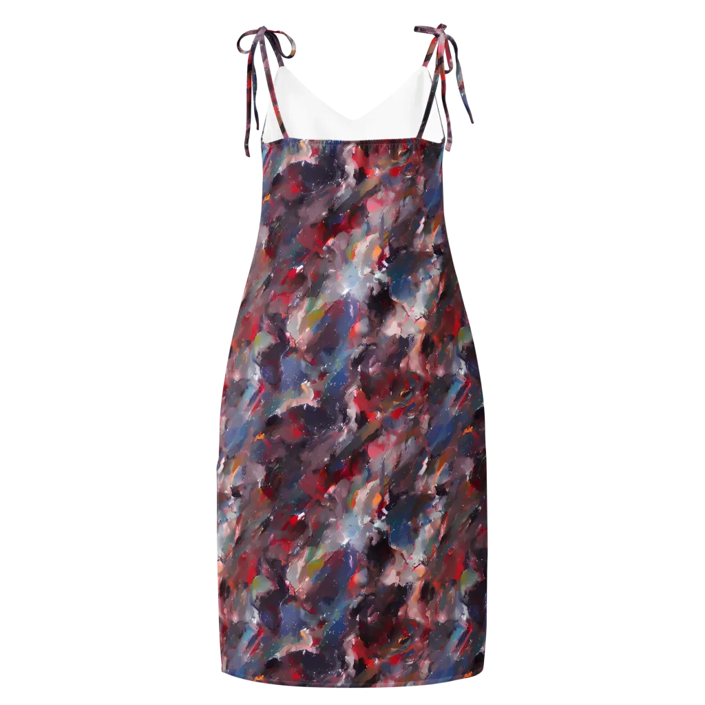 Passionate Brush on Slip Dress — Back