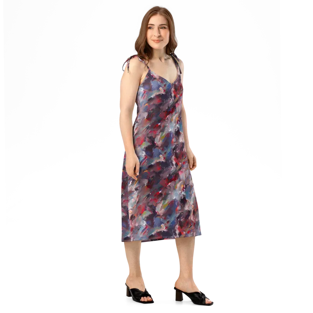 Passionate Brush on Slip Dress — Right Front