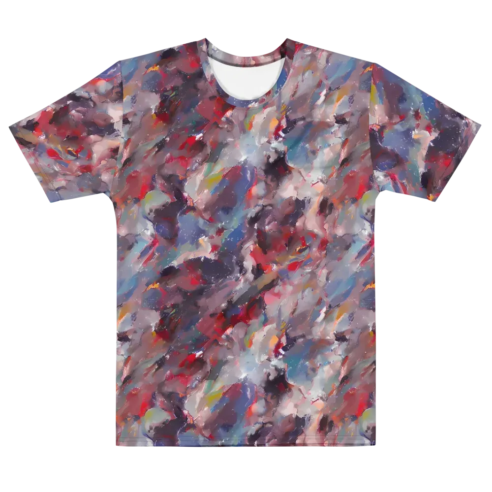 Passionate Brush on Men's Cotton Crew Neck T-Shirt — Front