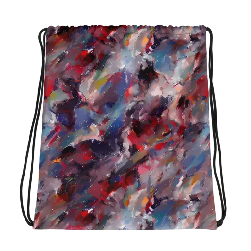 Passionate Brush on a Drawstring Bag