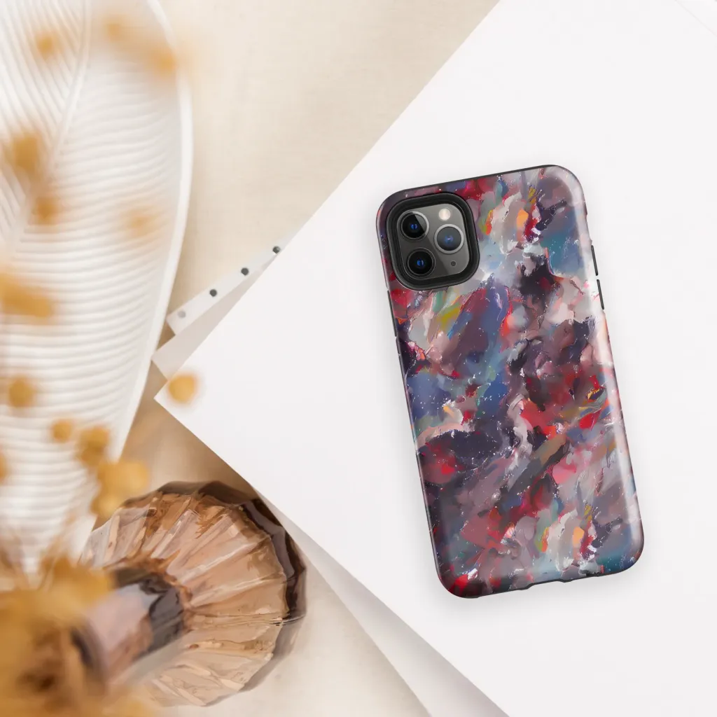 Passionate Brush on Tough Case for iPhone® — Front