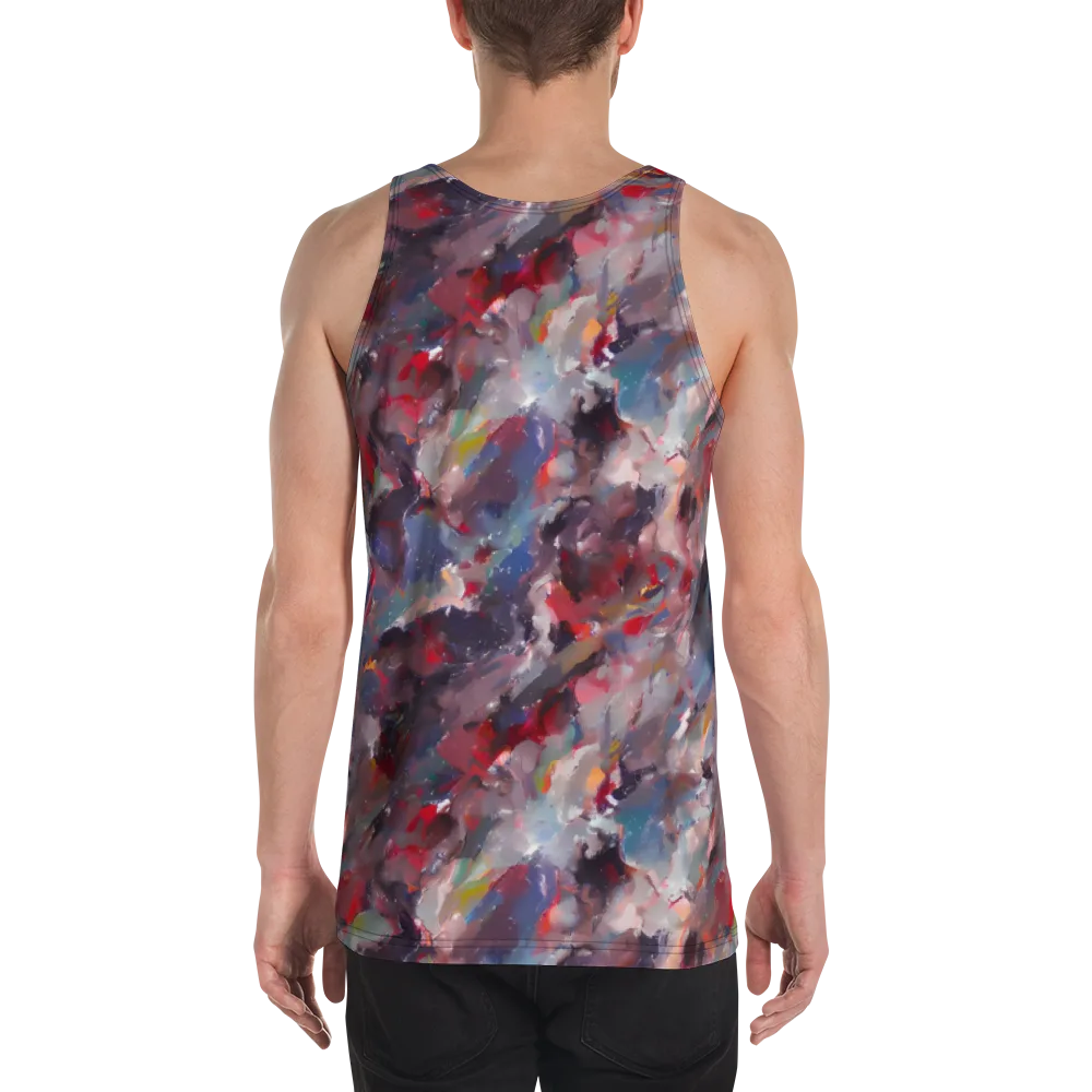 Passionate Brush on Men's Tank Top — Back