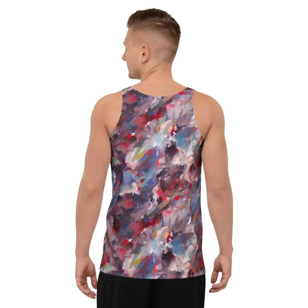 Passionate Brush on Men's Tank Top — Back