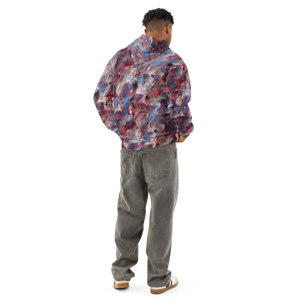 Passionate Brush on Cotton Hoodie — Back
