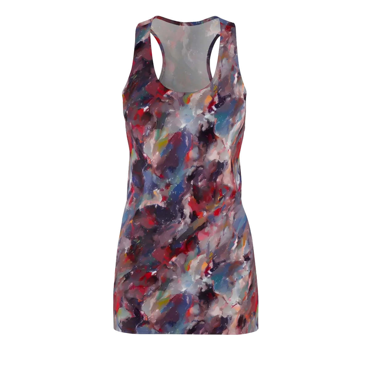 Passionate Brush on Racerback Dress — Front