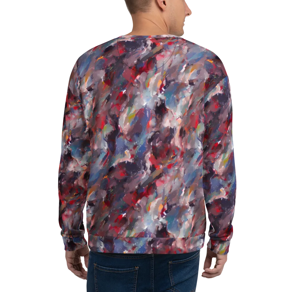 Passionate Brush on Sweatshirt — Back