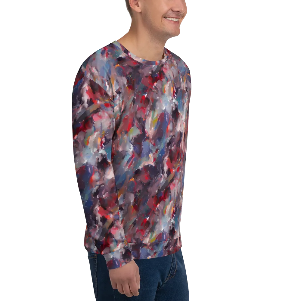 Passionate Brush on Sweatshirt — Right Front