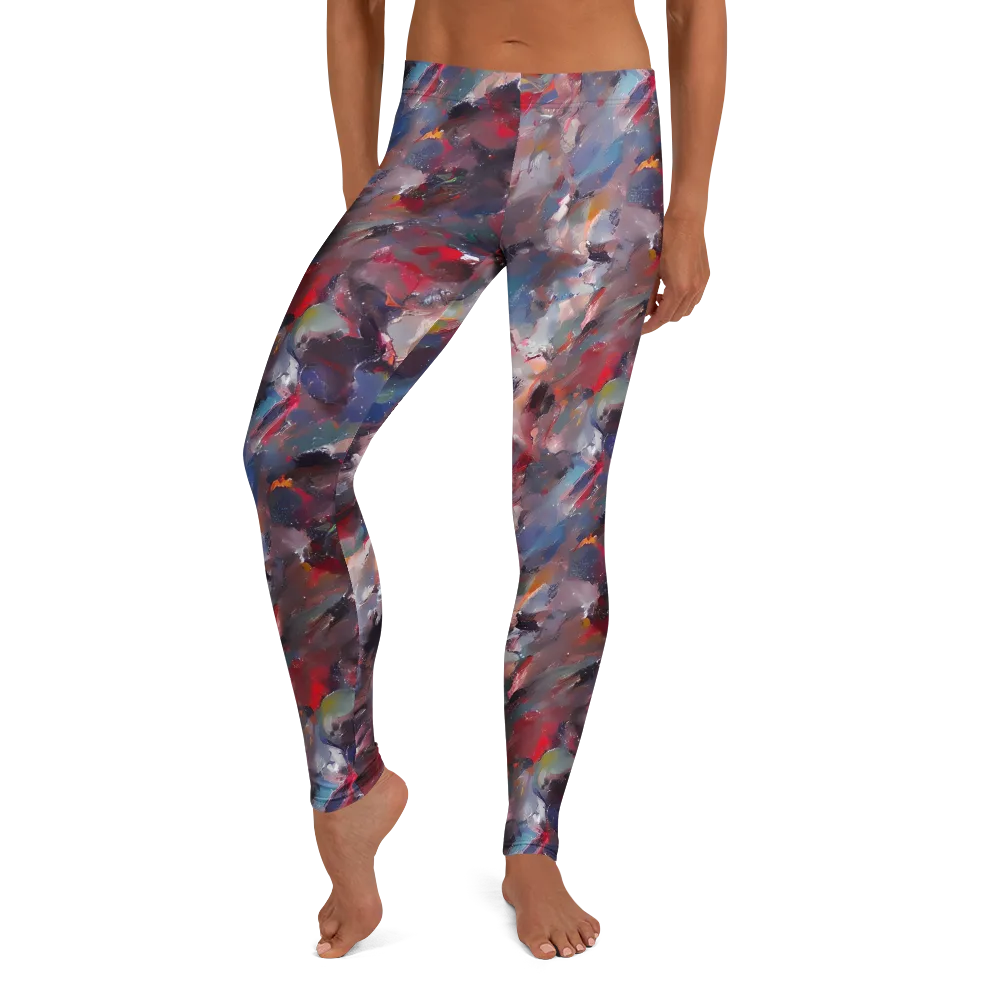 Passionate Brush on Leggings — Front