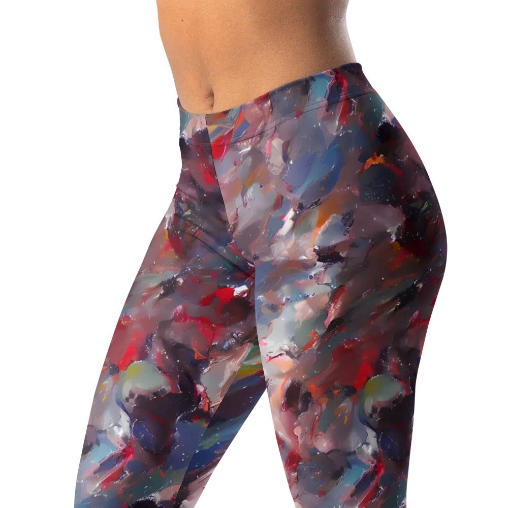 Passionate Brush on Leggings — Left Front