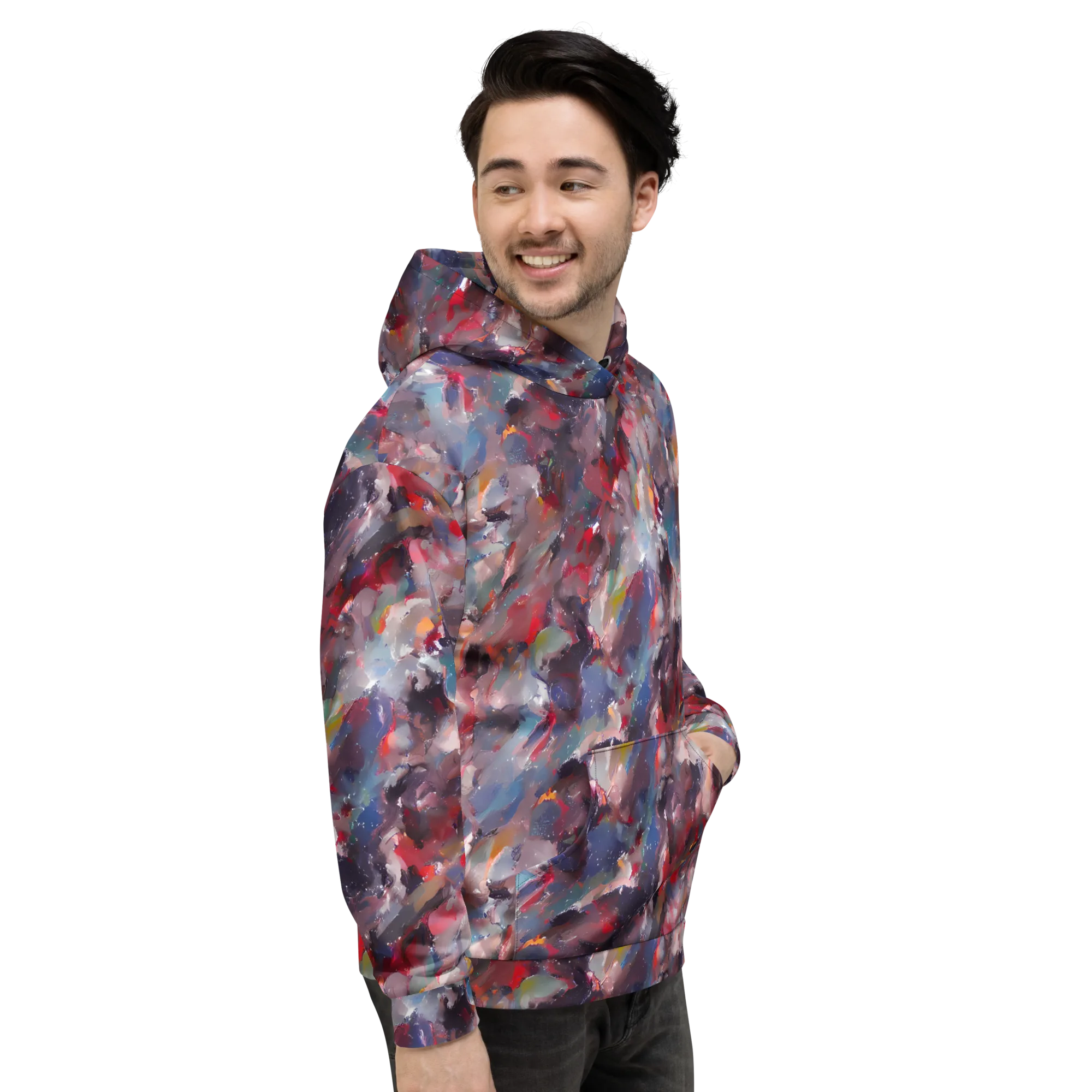 Passionate Brush on Hoodie — Right