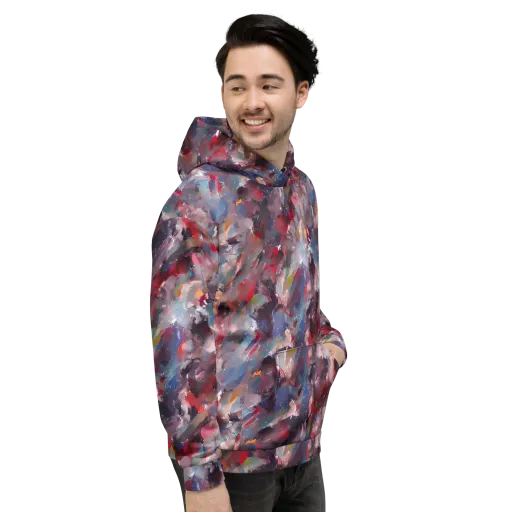 Passionate Brush on a Hoodie