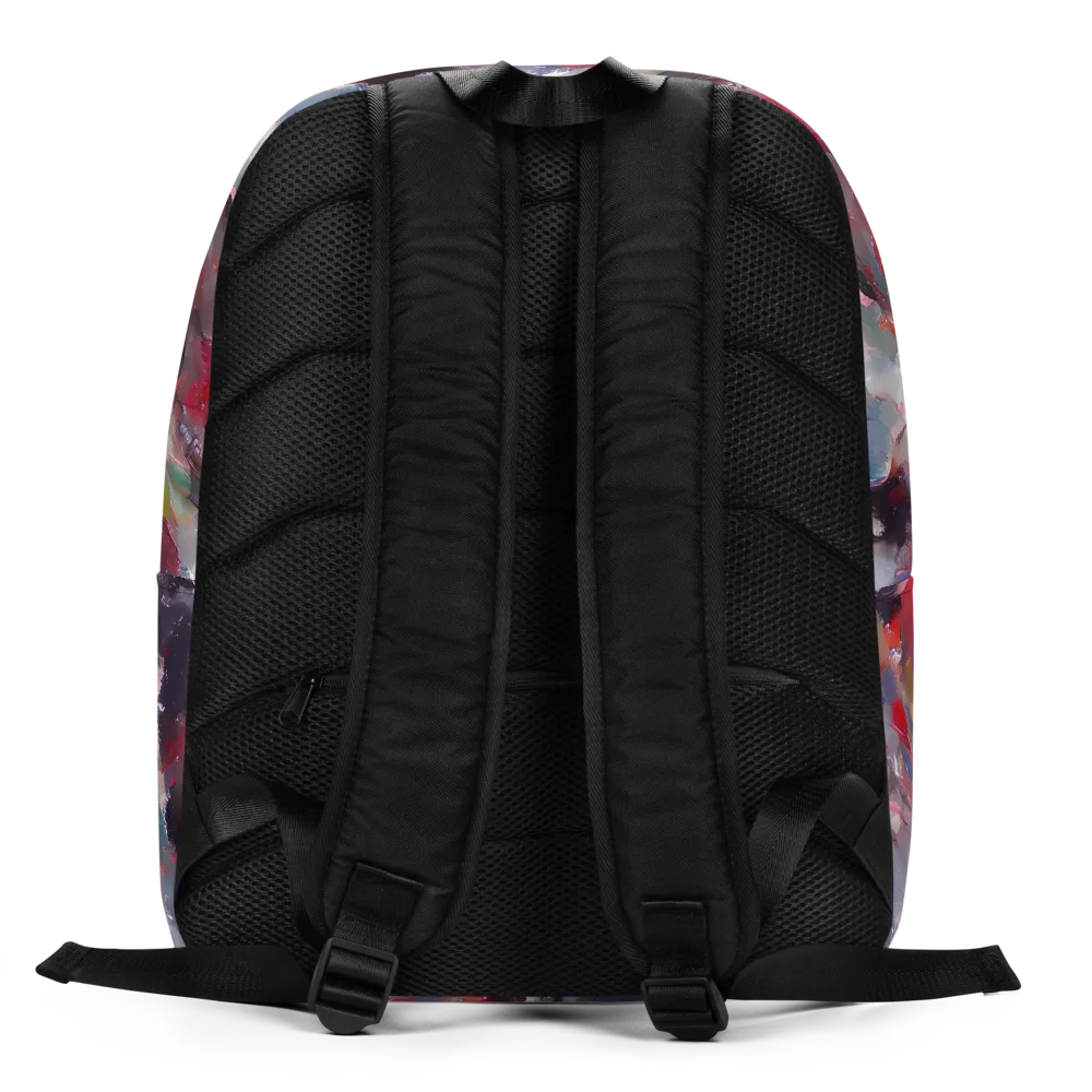 Passionate Brush on Minimalist Backpack — Back