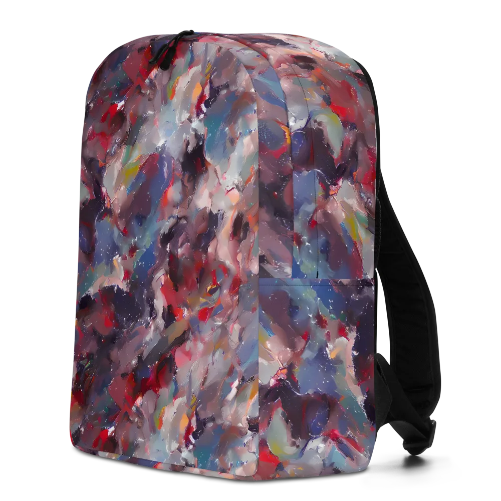 Passionate Brush on Minimalist Backpack — Left
