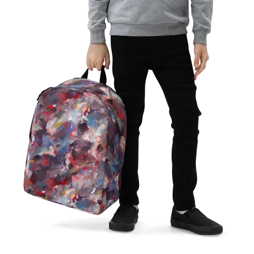 Passionate Brush on a Minimalist Backpack