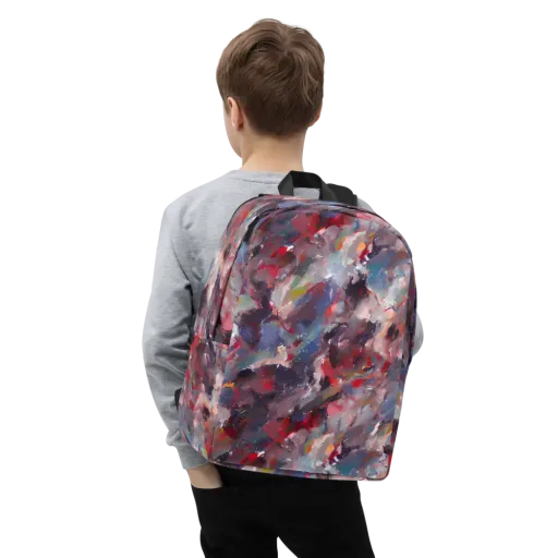 Passionate Brush on a Minimalist Backpack