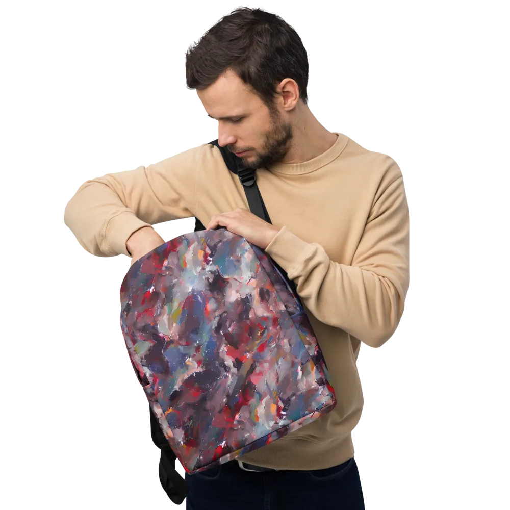 Passionate Brush on Minimalist Backpack — Front