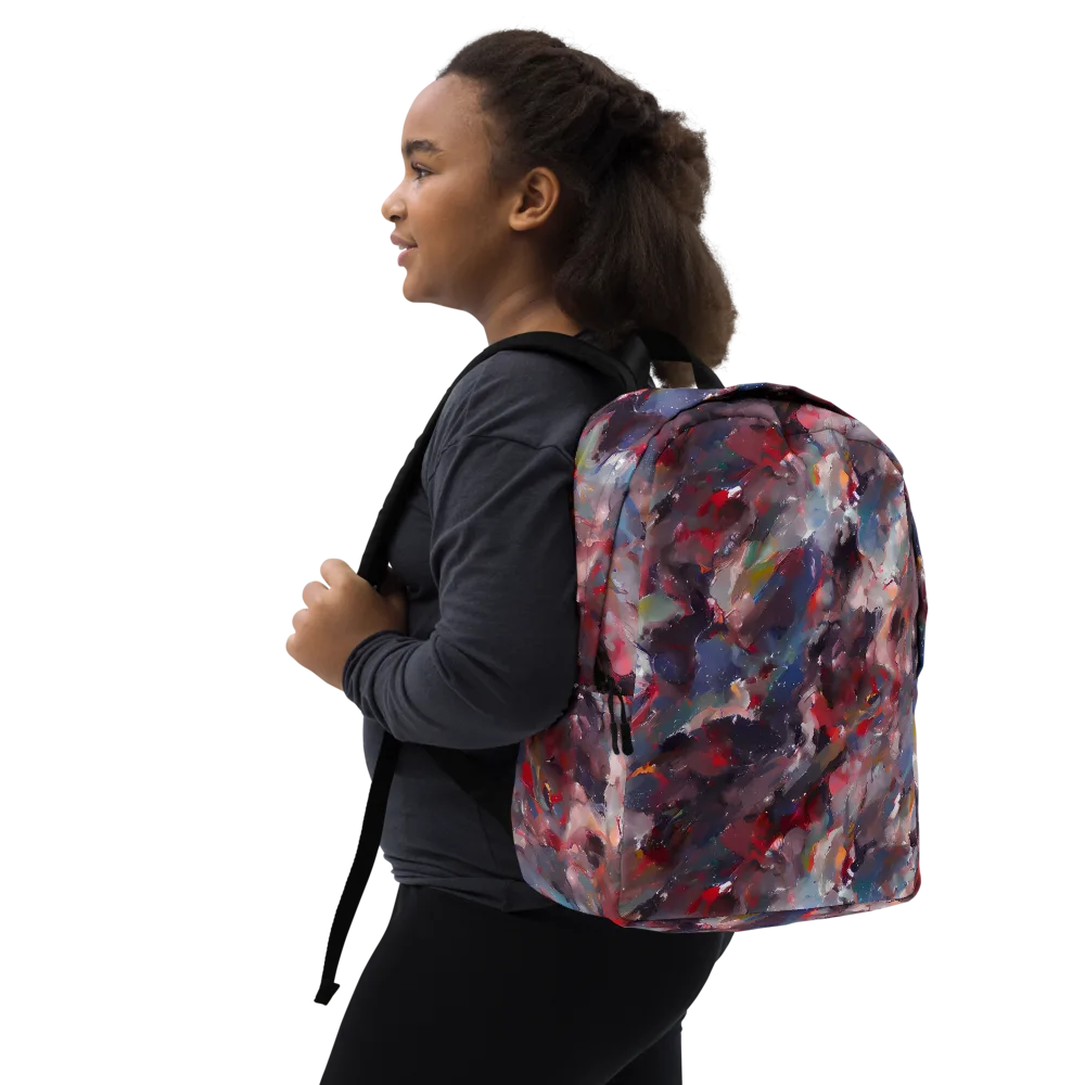 Passionate Brush on Minimalist Backpack — Right Front