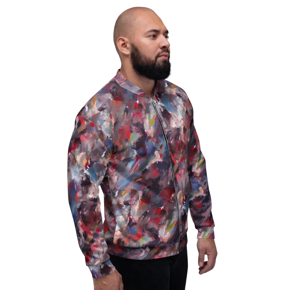Passionate Brush on Bomber Jacket — Right