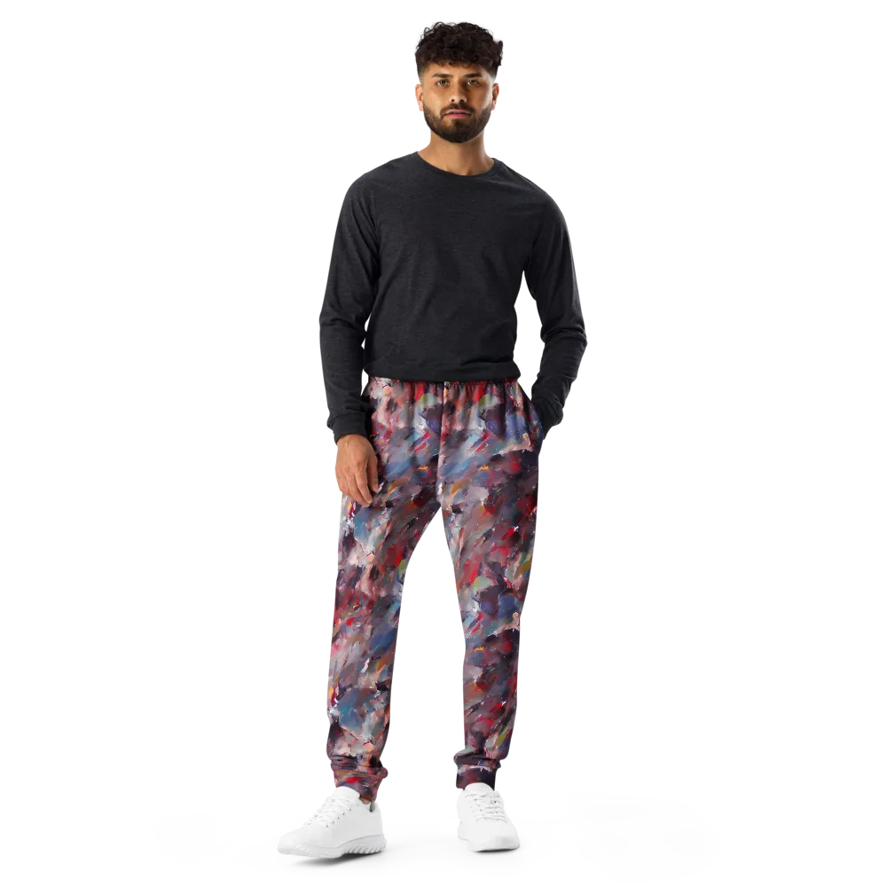 Passionate Brush on Men's Joggers — Front