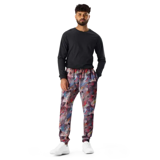 Passionate Brush on a Men's Joggers