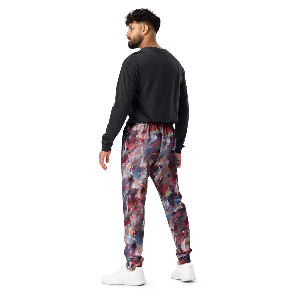 Passionate Brush on Men's Joggers — Back
