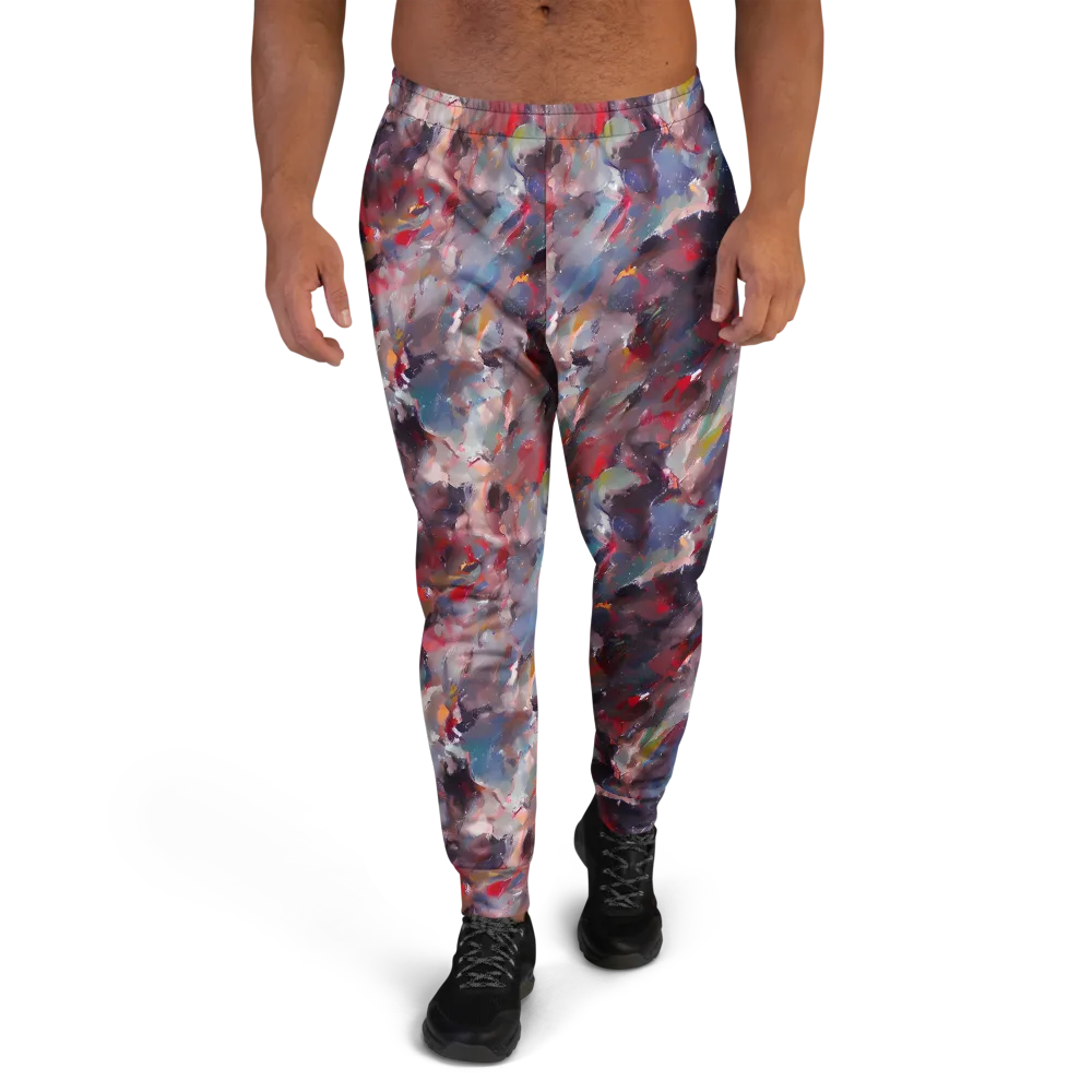 Passionate Brush on Men's Joggers — Front